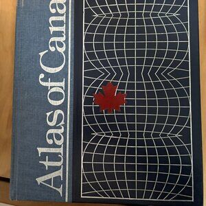 Atlas of Canada Hardcover Map Book
